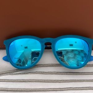 Ray Ban limited edition suede material